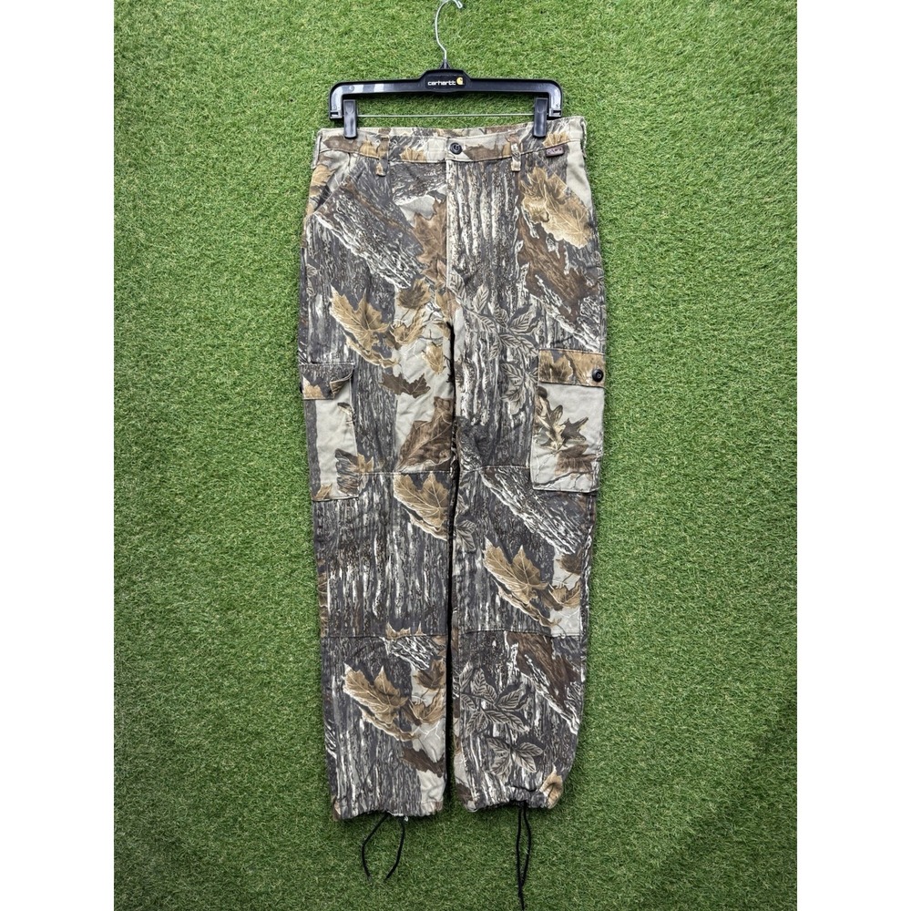 Vintage Walls Camouflage Pants Mens Medium 30x32 Work Outdoors Hunting RealTree